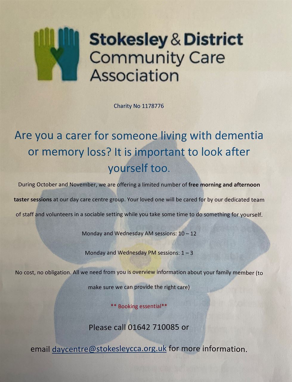 Stokesley Community Care dementia